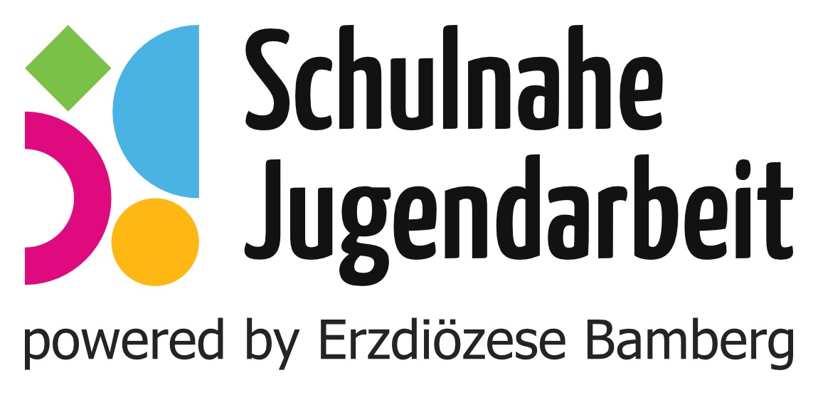 Schulnahe Jugendarbeit Logo - mehr weiß